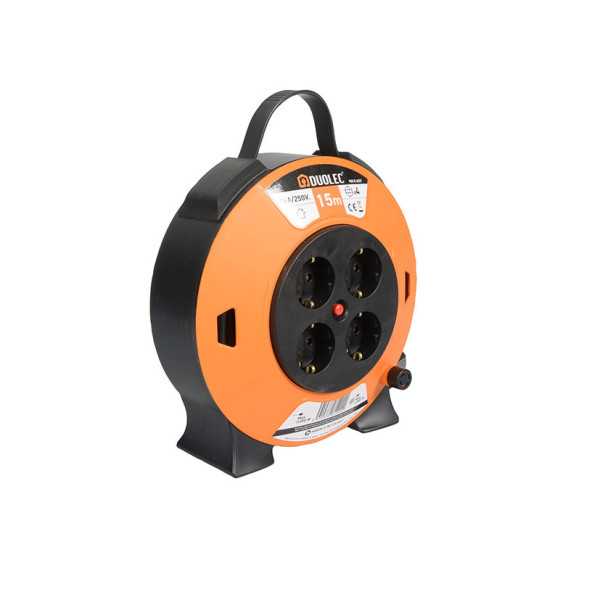 Enrollacable Doméstico 15 m Máx. 3000 W DUOLEC