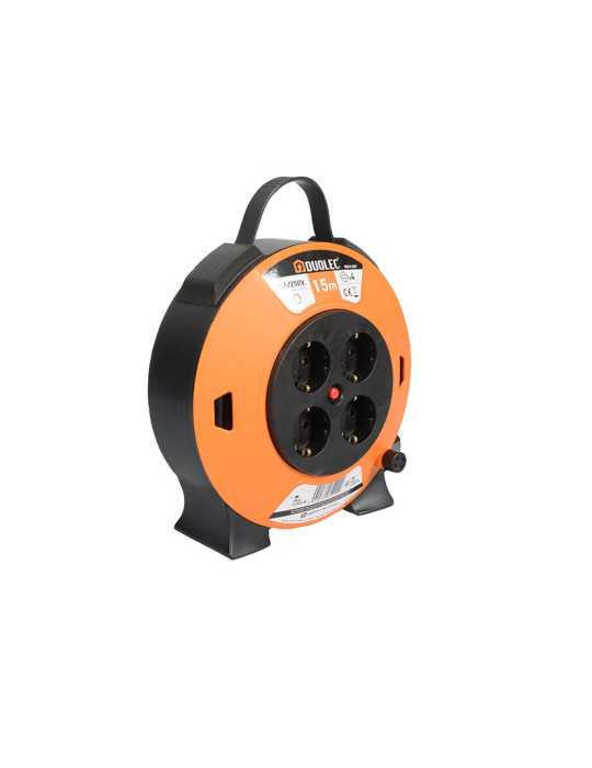 Enrollacable Doméstico 15 m Máx. 3000 W DUOLEC