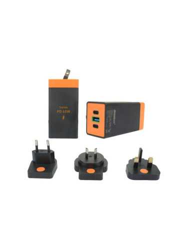 Cargador Adaptador de Viaje DUOLEC