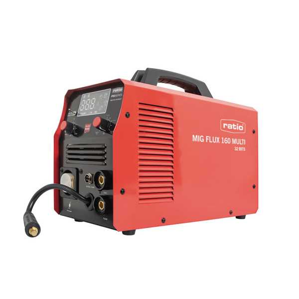 Soldador Hilo Hueco sin Gas MIG 165A RATIO