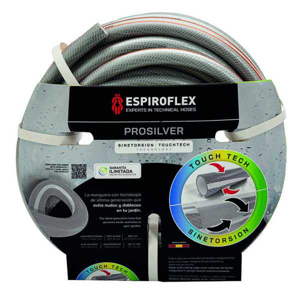 Manguera Touch Prosilver Torsion 15mm 25 m ESPIROFLEX