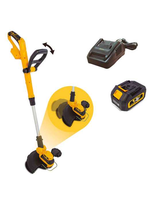 Cortabordes XTrim Keeper + Batería + Hilo + Cargador GARLAND