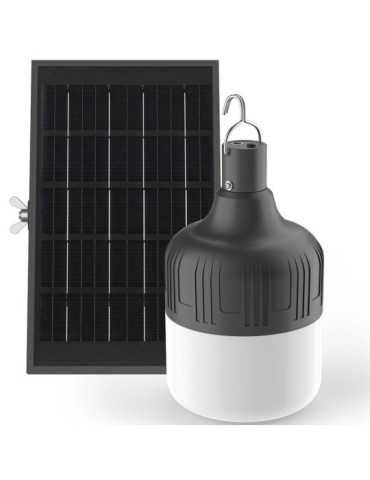 LED Colgante Recargable y Solar 5000K