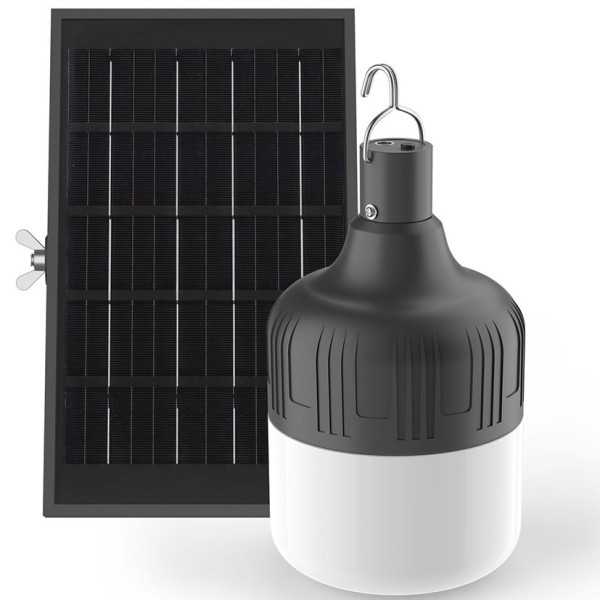 LED Colgante Recargable y Solar 5000K