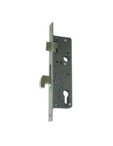 Cerradura 7411 23mm Cromada Gancho y Resbalón ISEO