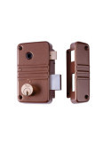 Cerradura de Sobreponer para Madera 45mm 2 Puntos ISEO