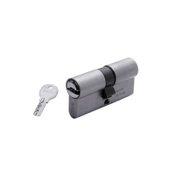 Cilindro R6 30x30 Leva Corta Níquel ISEO