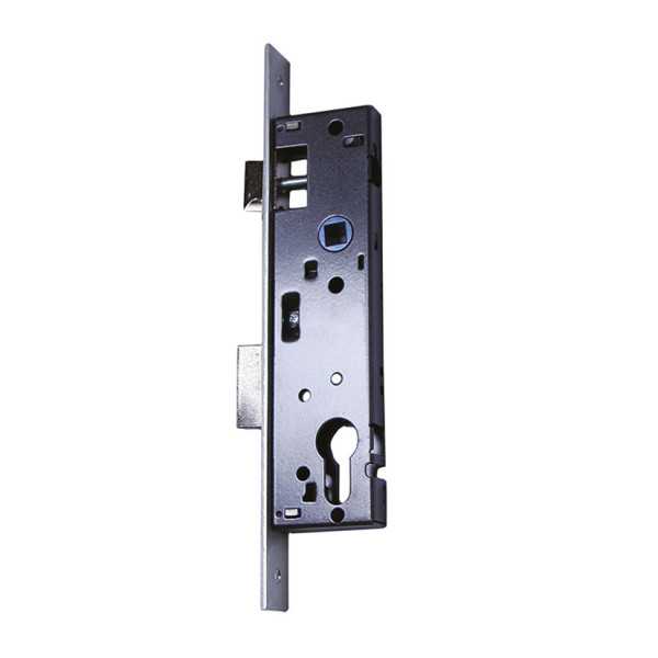 Cerradura 741N 31mm Cromada Palanca y Resbalón ISEO