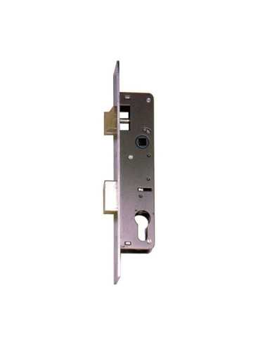 Cerradura 740 33mm Cromada Palanca y Resbalón ISEO