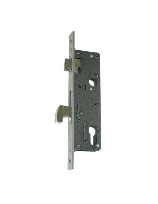 Cerradura 7411 33mm Cromada Gancho y Resbalón ISEO