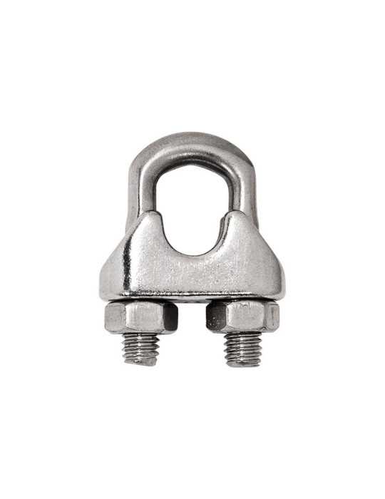 Sujetacable DIN 741 10mm Inox A316 10 Unidades PROFESIONAL