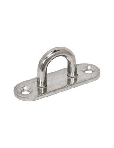 Placa Oval 8mm A4 Inox A316 10 Unidades PROFESIONAL