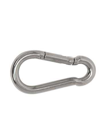 Mosquetón de Muelle 10mm Inox A316 10 Unidades PROFESIONAL