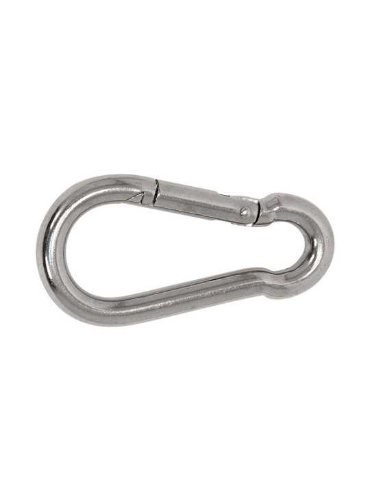 Mosquetón de Muelle 10mm Inox A316 10 Unidades PROFESIONAL