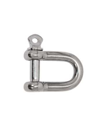 Grillete Recto 8mm Inox A316 10 Unidades PROFESIONAL