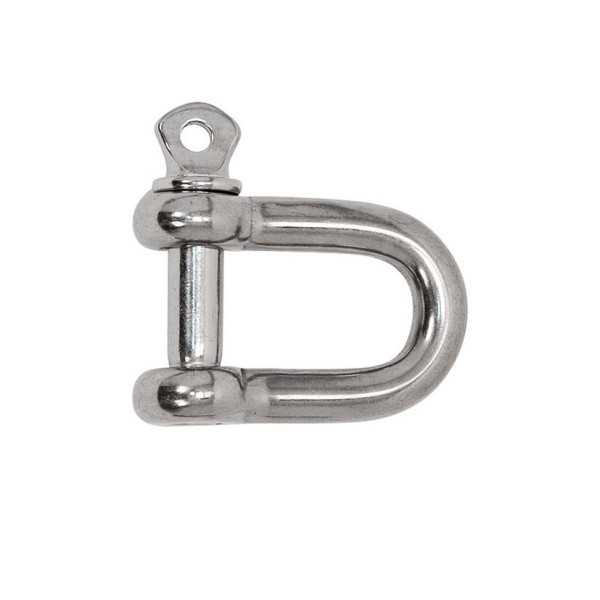 Grillete Recto 8mm Inox A316 10 Unidades PROFESIONAL
