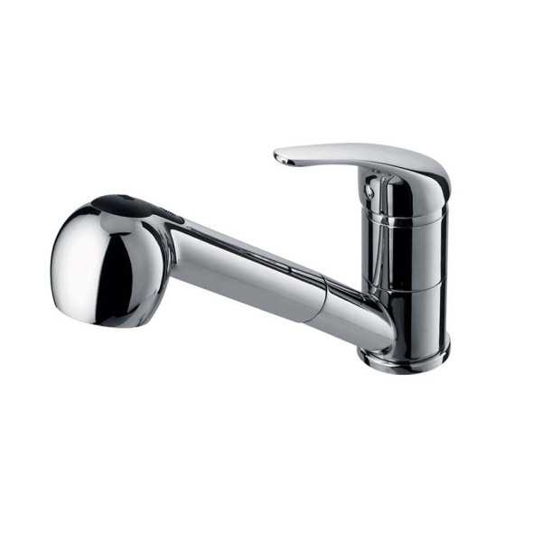 Grifo Monomando Extraíble Cromado 73745C BORRAS