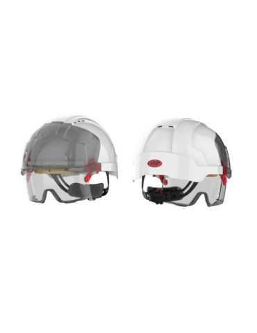 Evo Vistalens Blanco/Gris Ahumado y Cubregafas JSP