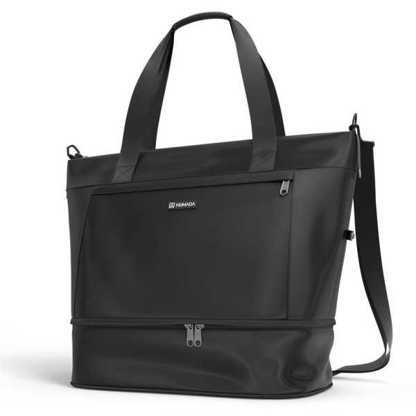Bolsa de Viaje Expandible Negra NUMADA