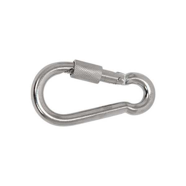 Mosquetón de Muelle con Tuerca 10mm 10 Unidades PROFESIONAL