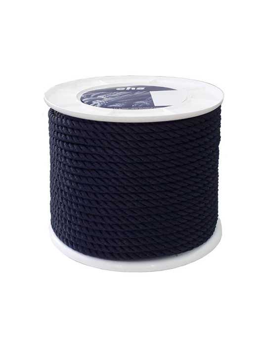 Cuerda Poliéster 3 Cabos 10mm Azul EHS