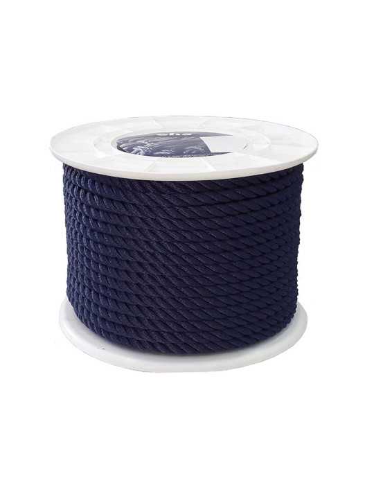 Cuerda Poliéster 3 Cabos 12mm Azul EHS