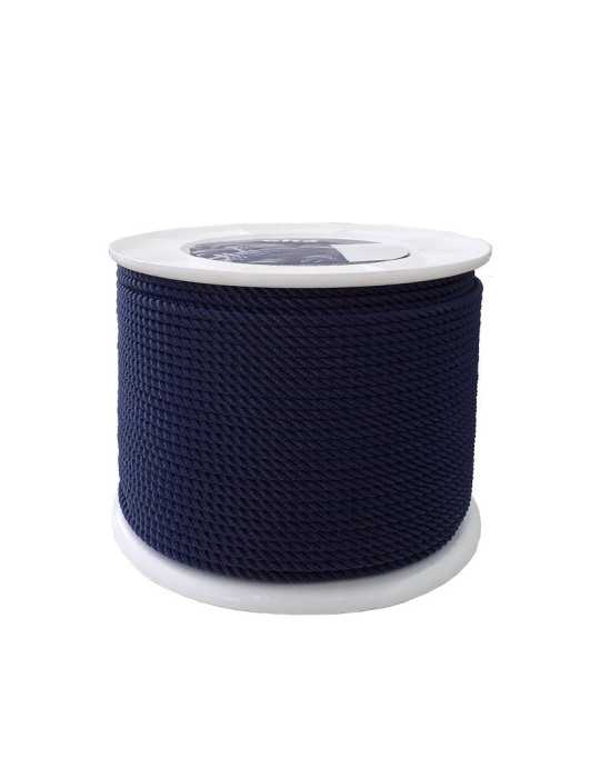 Cuerda Poliéster 3 Cabos 6mm Azul EHS