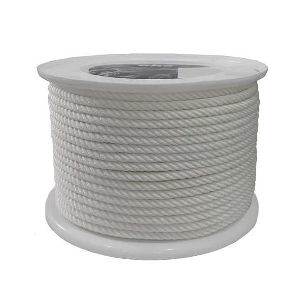 Cuerda Poliéster 3 Cabos 8mm Blanca EHS