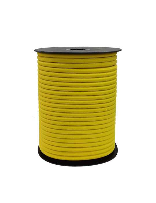 Goma Elástica Poliéster 8mm 50 m Amarilla EHS