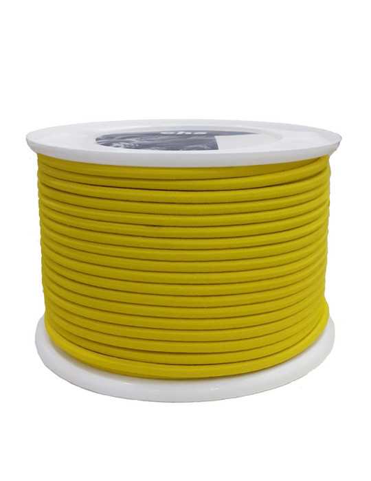 Goma Elástica Poliéster 8mm 100 m Amarilla EHS