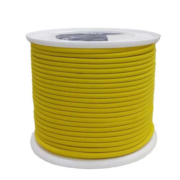 Goma Elástica Poliéster 10mm 100 m Amarilla EHS
