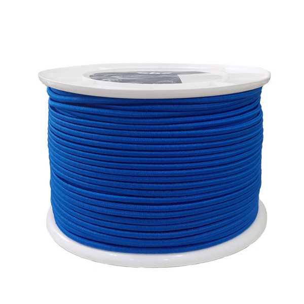 Goma Elástica Poliéster 6mm 200 m Azul EHS