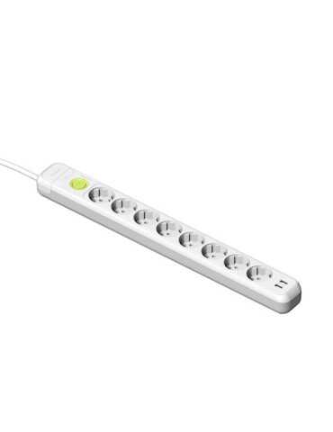 Base 8 Tomas TT 2 USB con Interruptor Cable 1,5 m FAMATEL