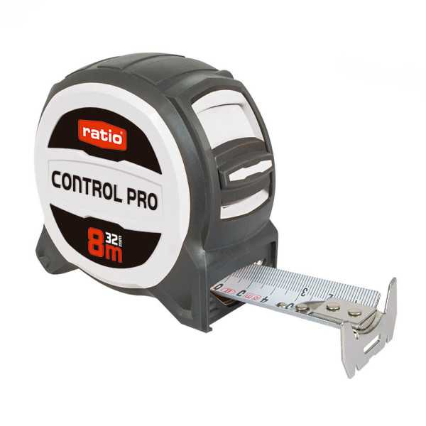 Flexómetro Cinta 32/8 m Magnético Control Pro RATIO