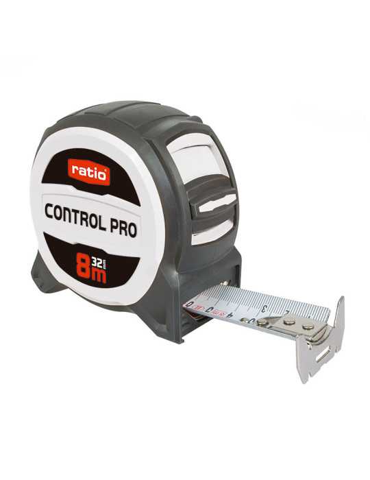 Flexómetro Cinta 32/8 m Magnético Control Pro RATIO