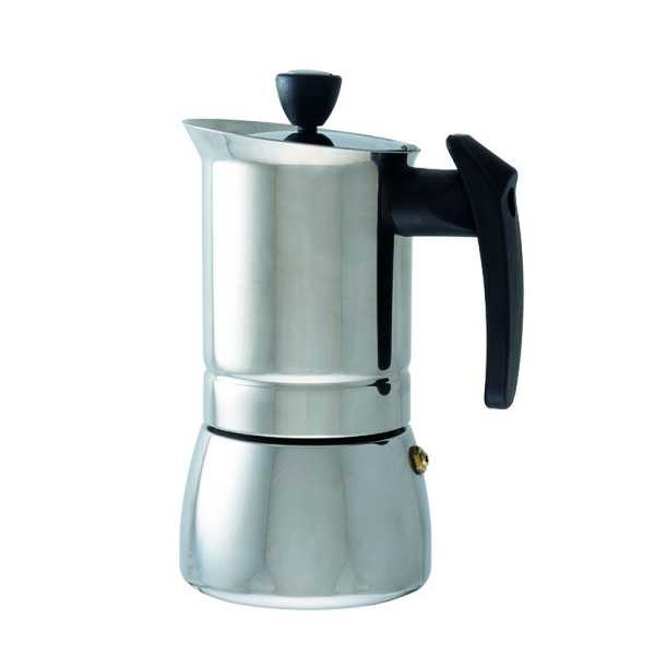 Cafetera Acero Inox Steel 9 Tazas HABITEX
