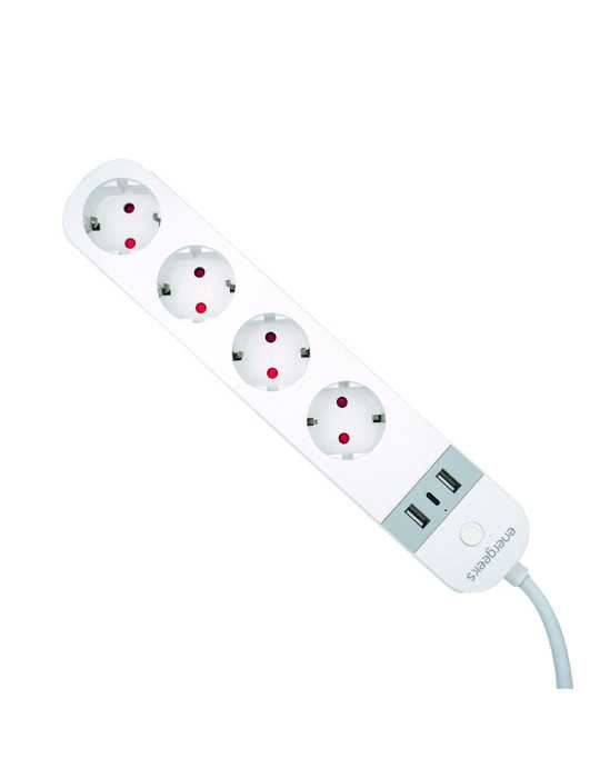 Base Múltiple WiFi 4 Tomas + 2 USB + 1 USB-C