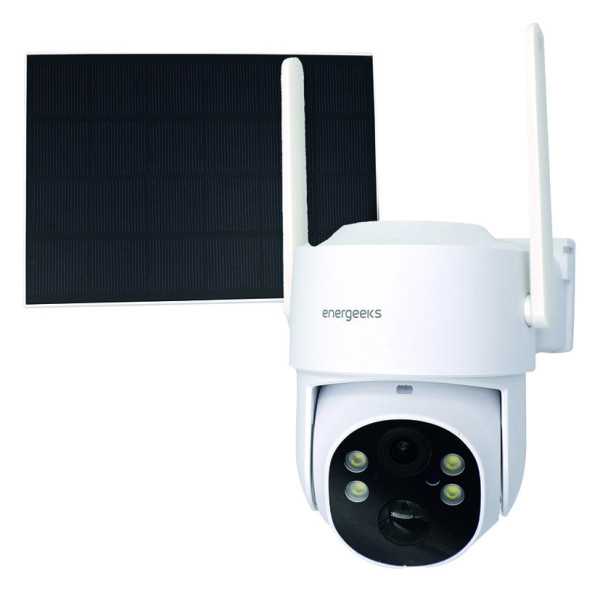 Cámara 4G Batería Motorizada Exterior 4 MP