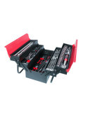 Caja Metálica 63 Pzas. Cr-V 5 Compartimentos RATIO