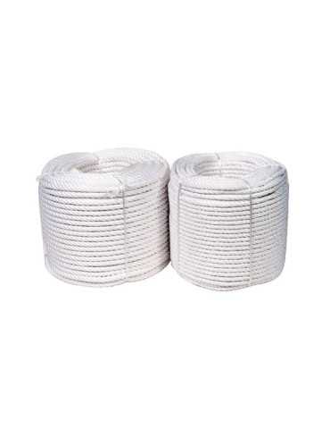 Cuerda Nylon Mate 16mm / 100 m Blanca ROMBULL