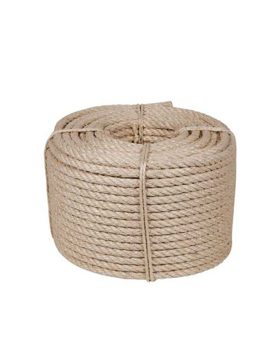 Cuerda Cableada Sisal 4 Cabos 20mm / 100 m ROMBULL