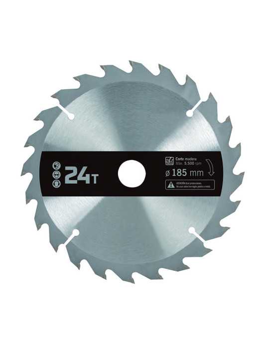 Sierra Circular Ø185x2,4x20mm 24 Dientes