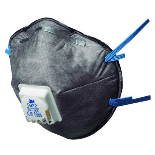 Mascarilla FFP2 con Válvula 9922 10 Uds. 3M