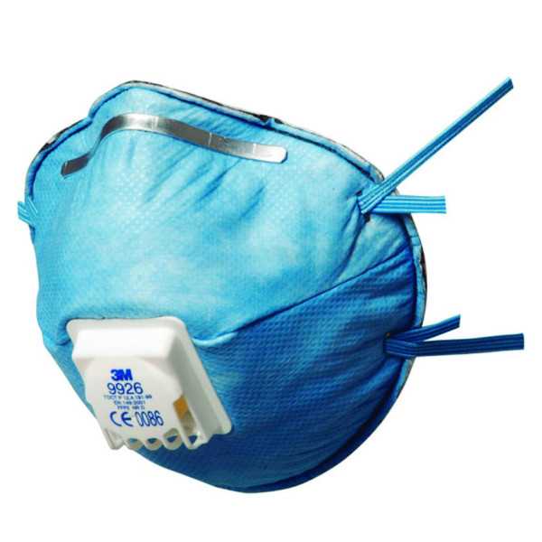 Mascarilla FFP2 con Válvula 9926 10 Uds. 3M