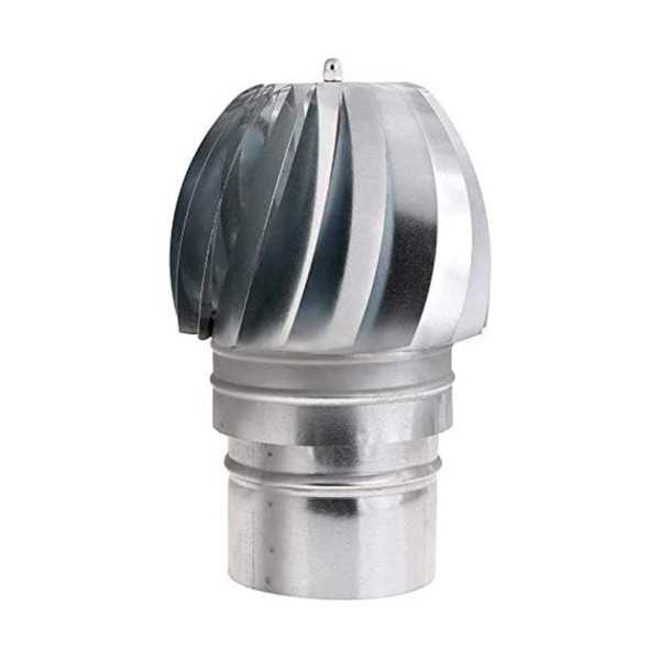 Sombrerete Giratorio Galvanizado 120mm ODEM