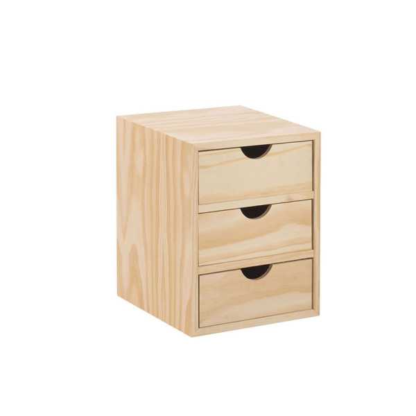 Cajonera de Madera Astigarraga 3 Cajones