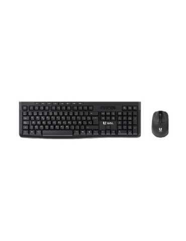 Teclado BT + Ratón Negro UNICO