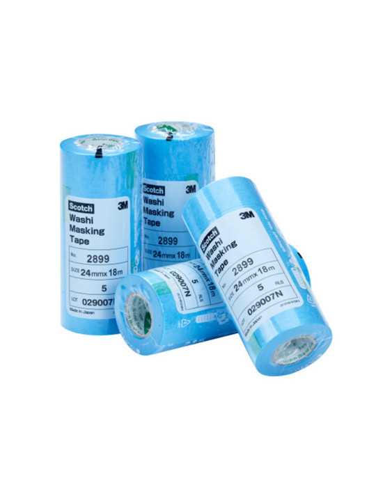 Cinta Washi 2899 Azul 18mm x 50 m 12 Uds. 3M