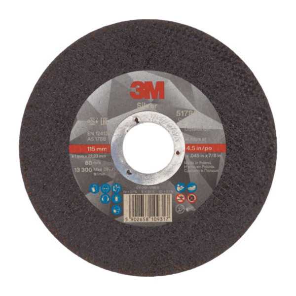 Disco Corte Plano 51790 125x1x22mm 25 Uds. 3M