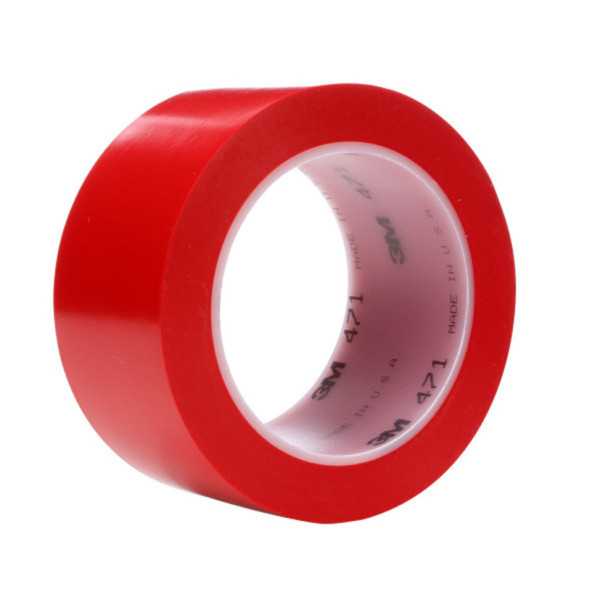 Cinta Vinilo 471 50x33 m 0,14mm Roja 3M